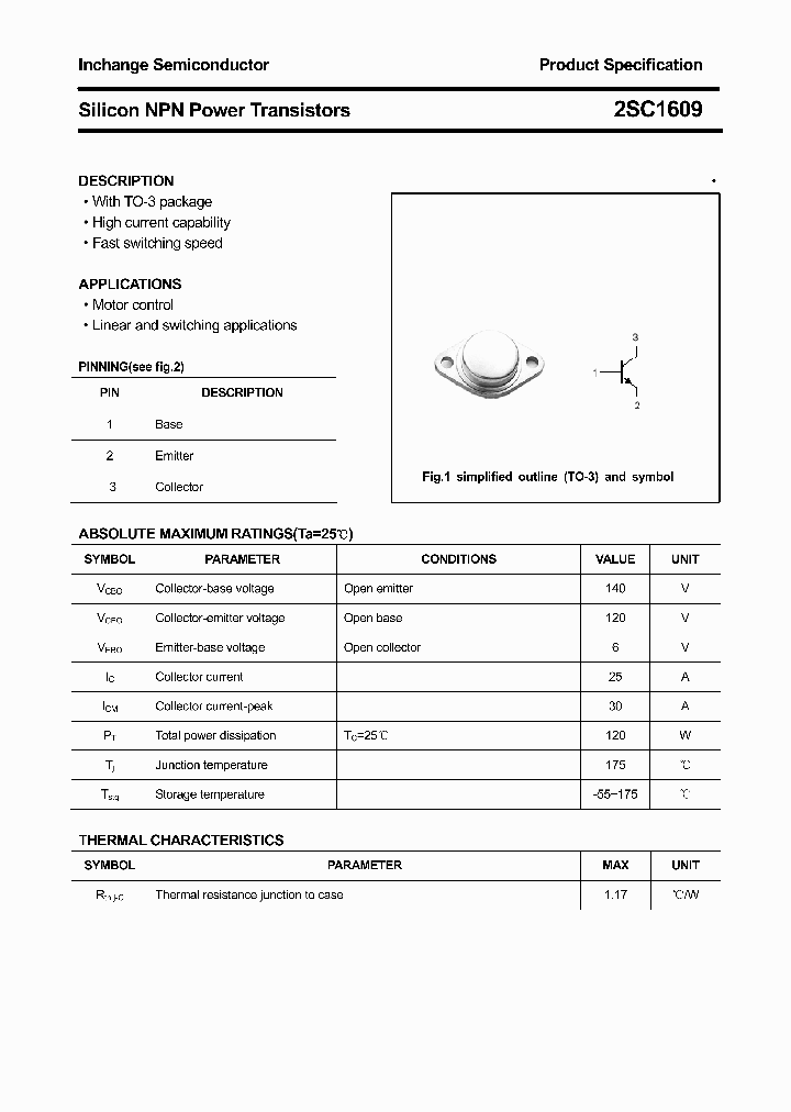 2SC1609_4381831.PDF Datasheet