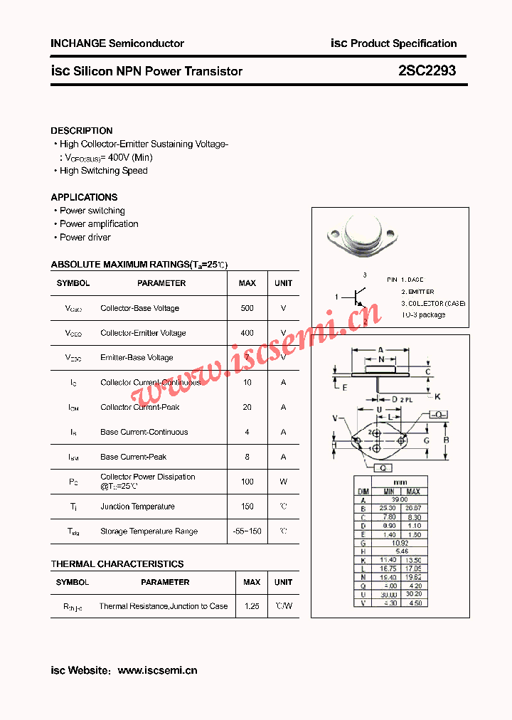 2SC2293_4616673.PDF Datasheet