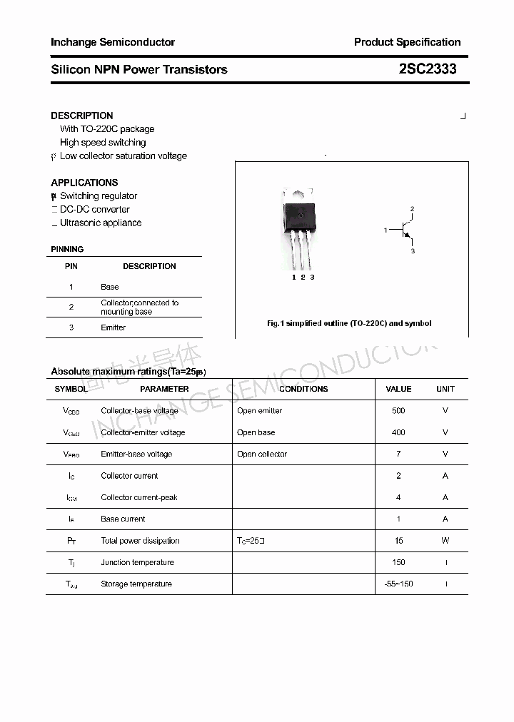 2SC2333_4305891.PDF Datasheet