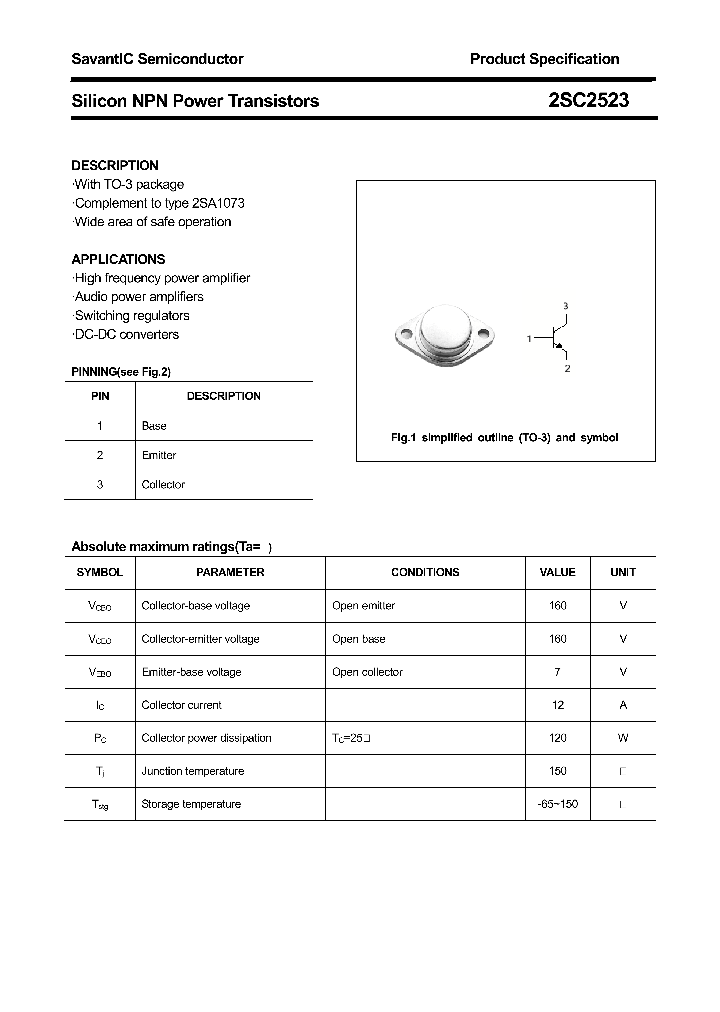 2SC2523_4644734.PDF Datasheet