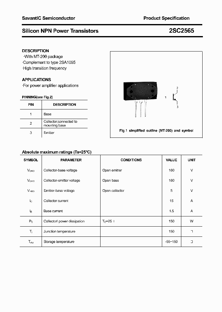 2SC2565_4407876.PDF Datasheet