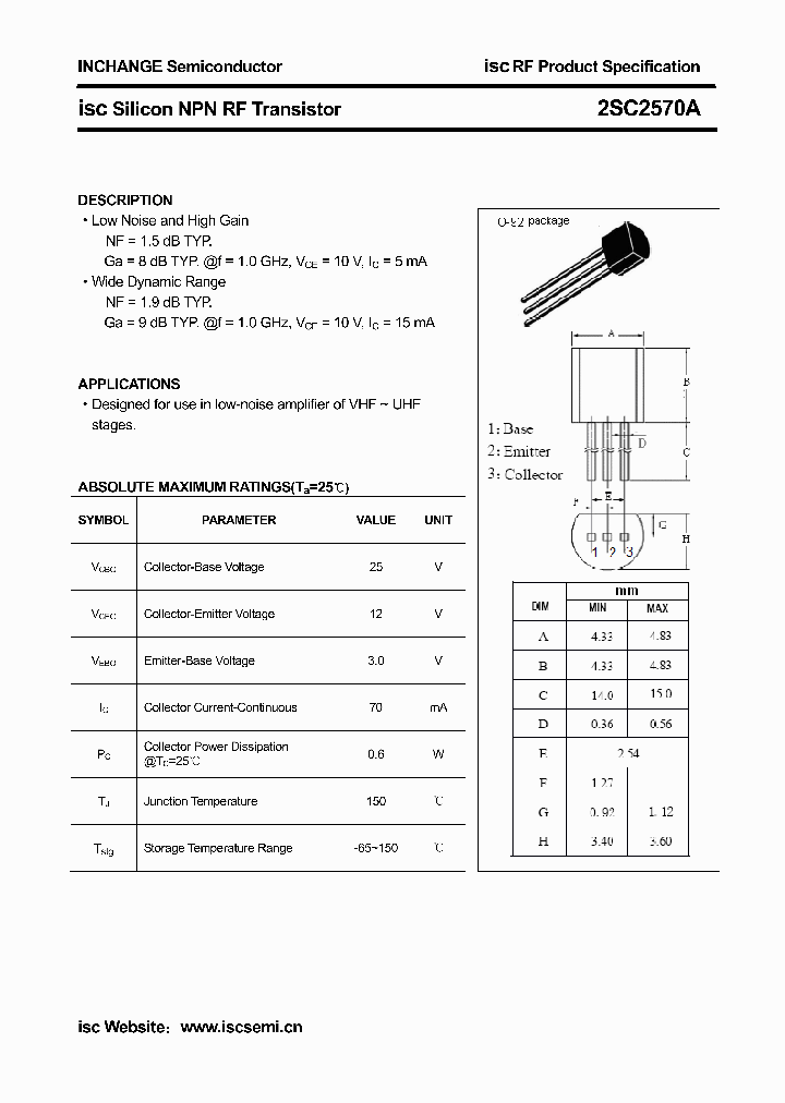 2SC2570A_4372618.PDF Datasheet