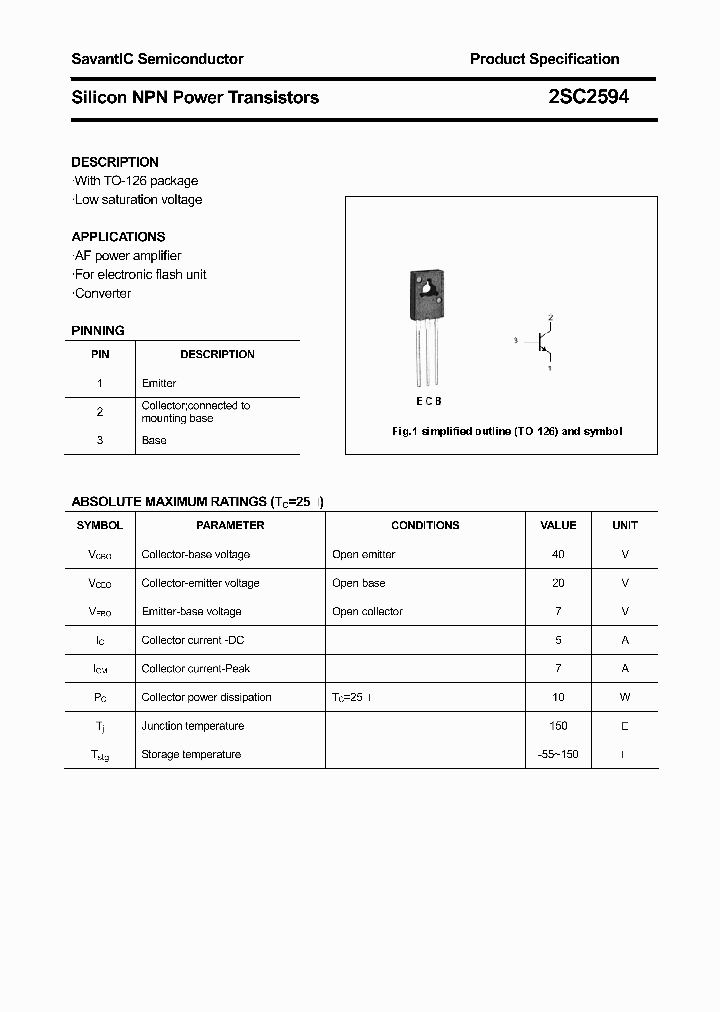 2SC2594_4392726.PDF Datasheet