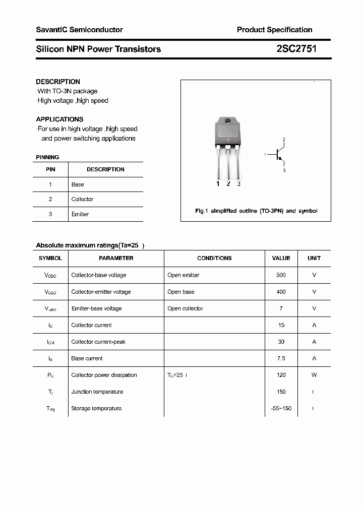 2SC2751_4400864.PDF Datasheet