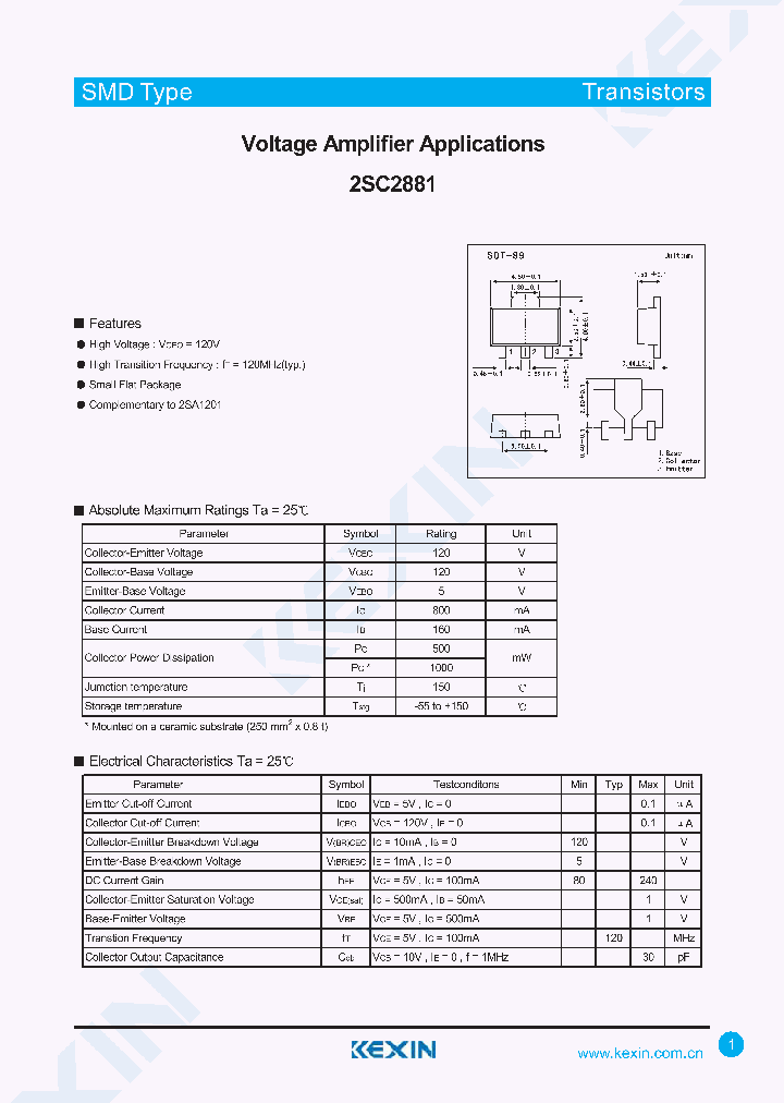 2SC2881_4336529.PDF Datasheet