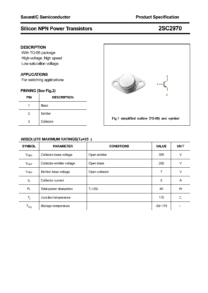 2SC2970_4429498.PDF Datasheet