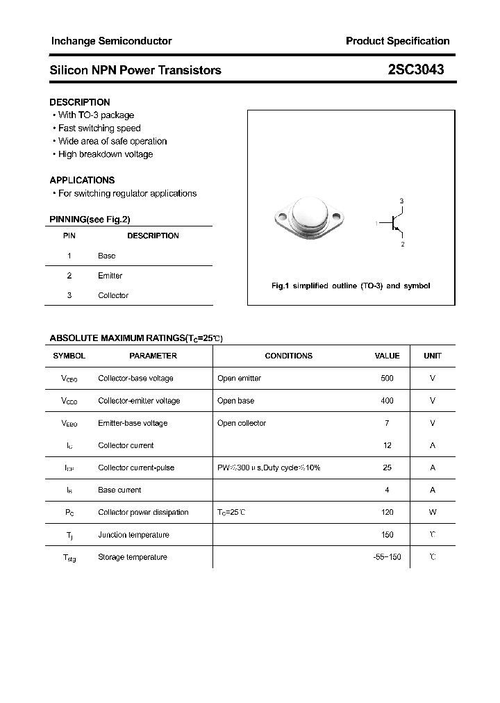 2SC3043_4452136.PDF Datasheet