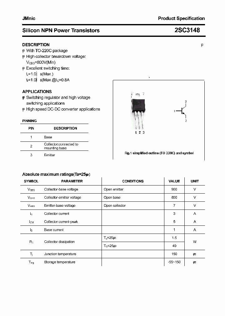 2SC3148_4563647.PDF Datasheet