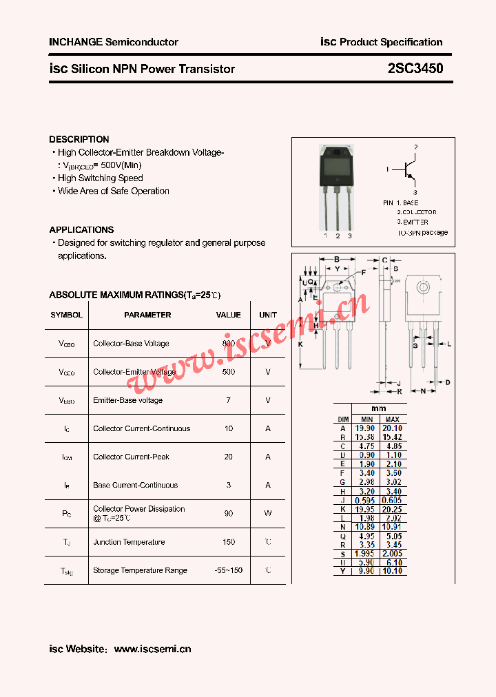 2SC3450_4849914.PDF Datasheet