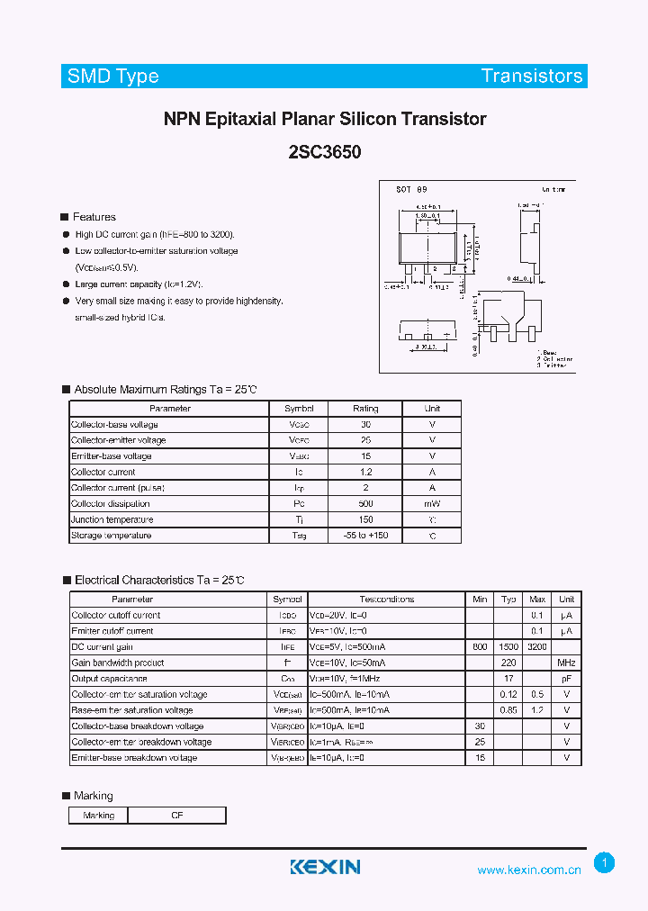 2SC3650_4316651.PDF Datasheet