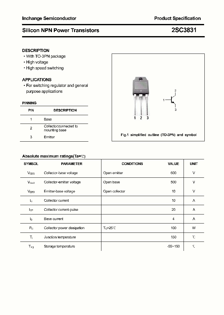 2SC3831_4485947.PDF Datasheet