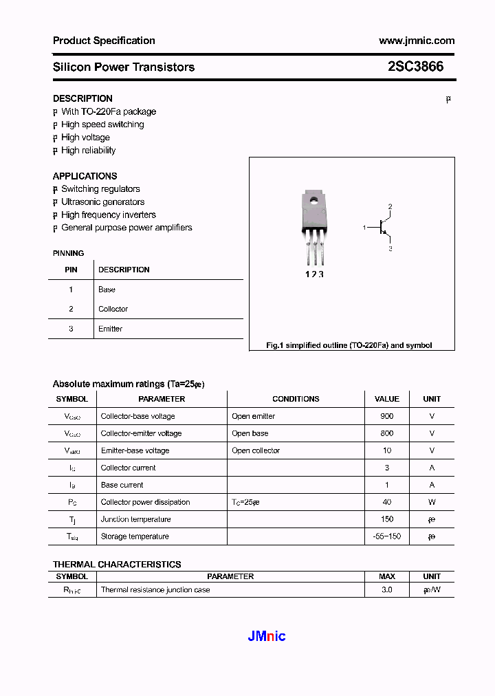 2SC3866_4466383.PDF Datasheet