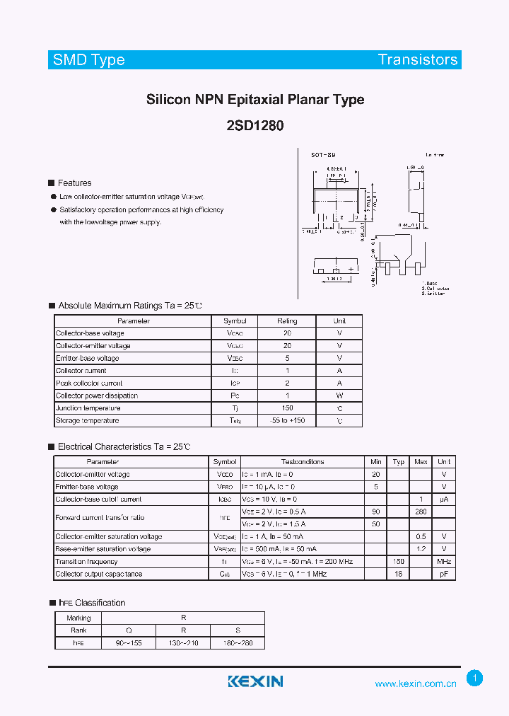 2SD1280_4305688.PDF Datasheet