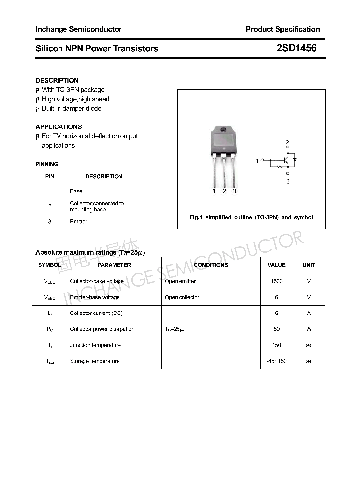 2SD1456_4409612.PDF Datasheet