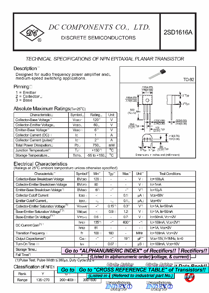 2SD1616A_4545522.PDF Datasheet