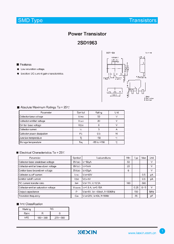 2SD1963_4296684.PDF Datasheet