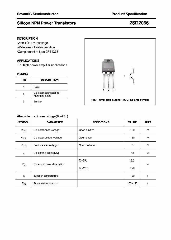 2SD2066_4388417.PDF Datasheet