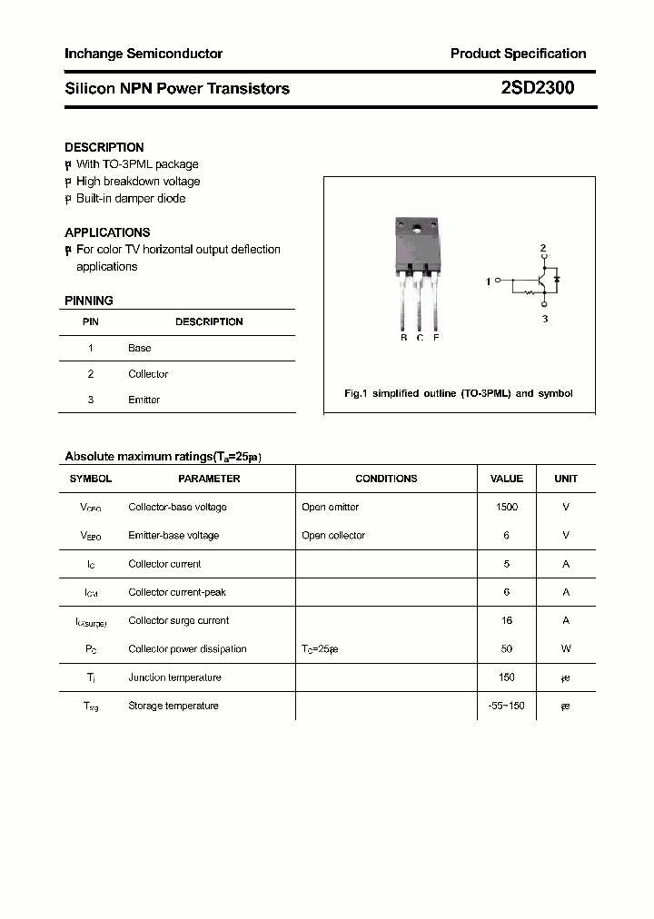 2SD2300_4422527.PDF Datasheet