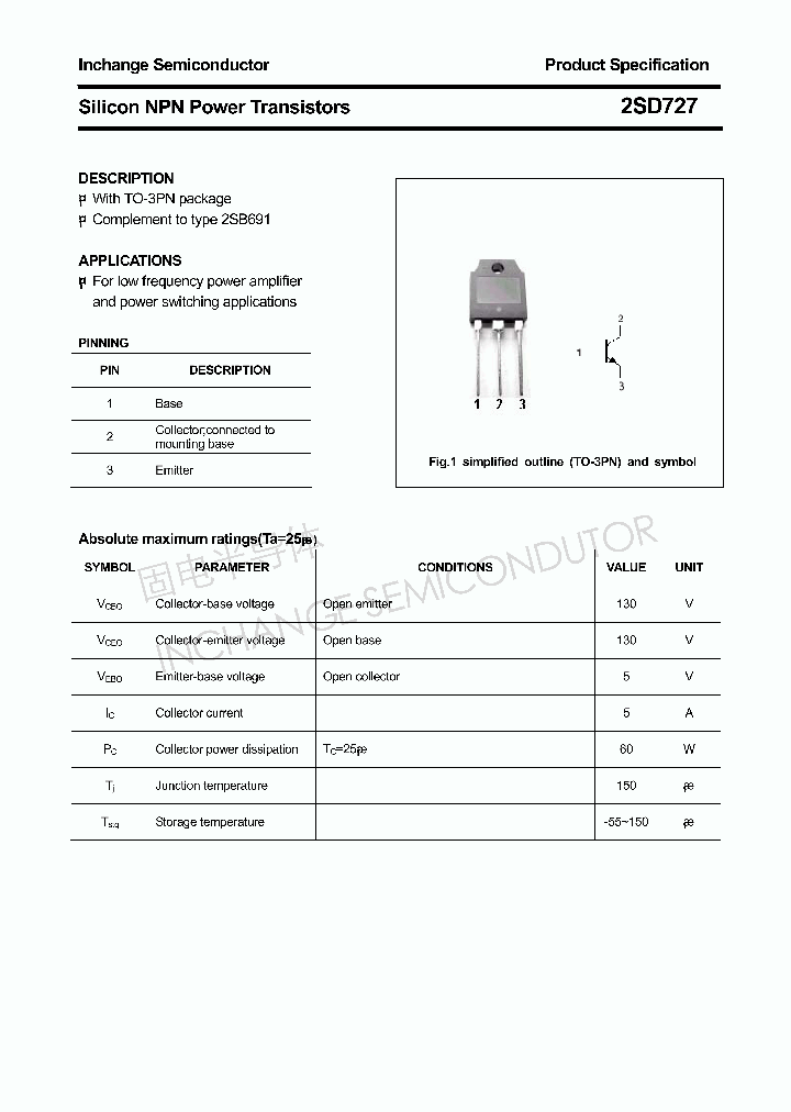 2SD727_4617324.PDF Datasheet