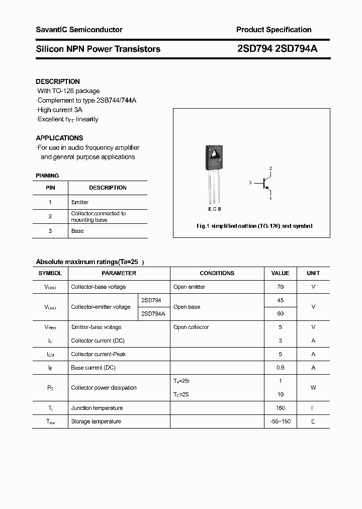 2SD794_4442594.PDF Datasheet