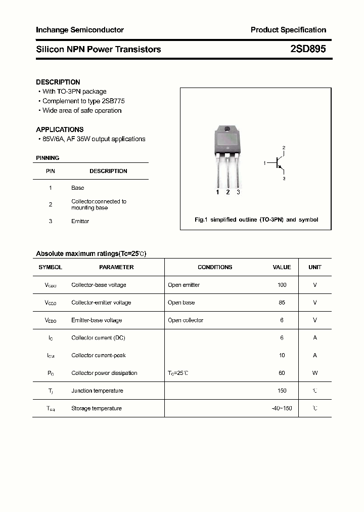 2SD895_4418461.PDF Datasheet