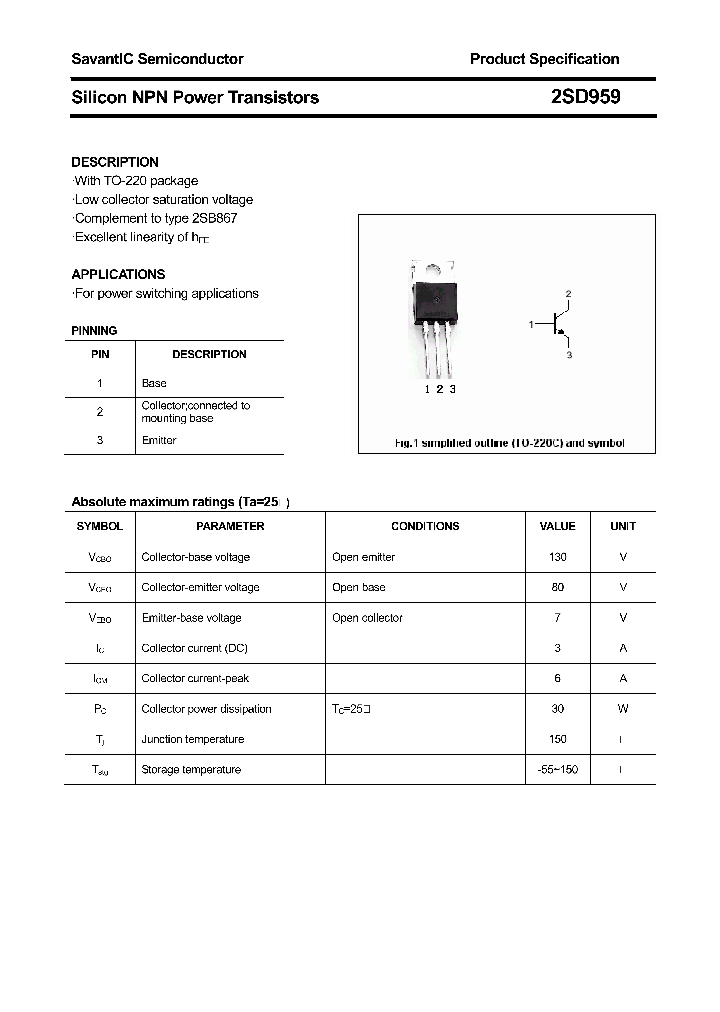 2SD959_4566652.PDF Datasheet