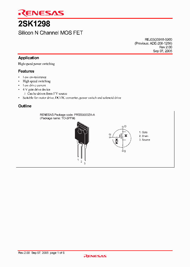 2SK1298_4271692.PDF Datasheet