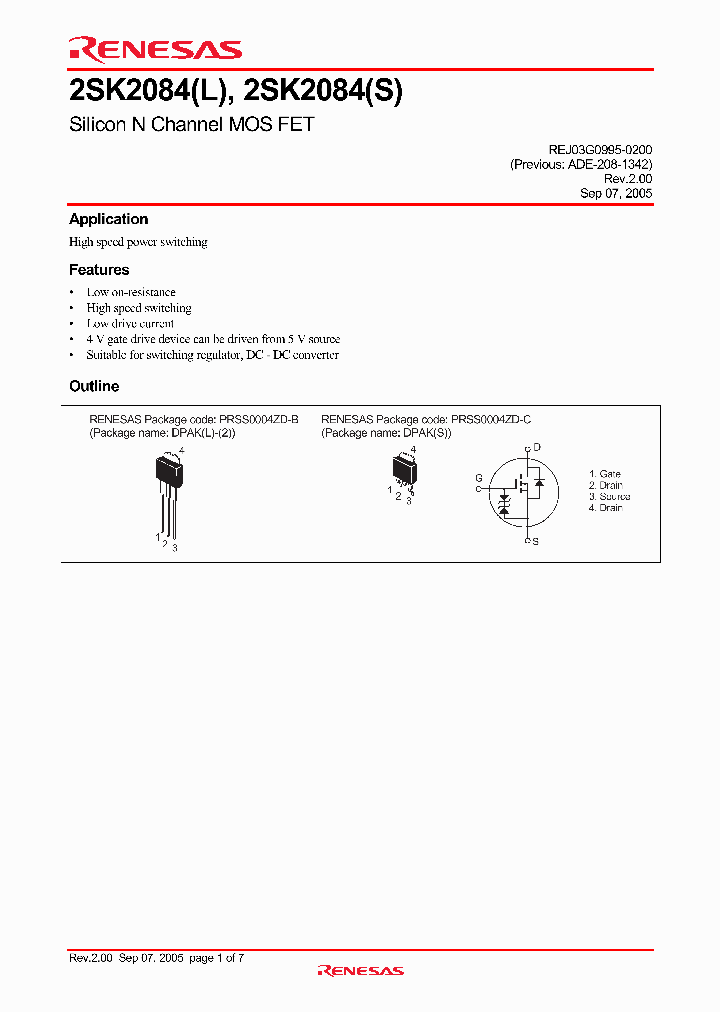 2SK2084_4321545.PDF Datasheet