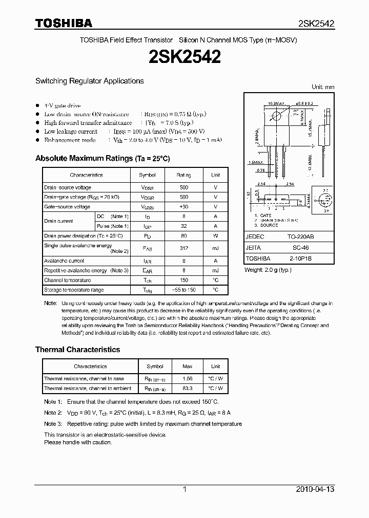 2SK254210_4637136.PDF Datasheet