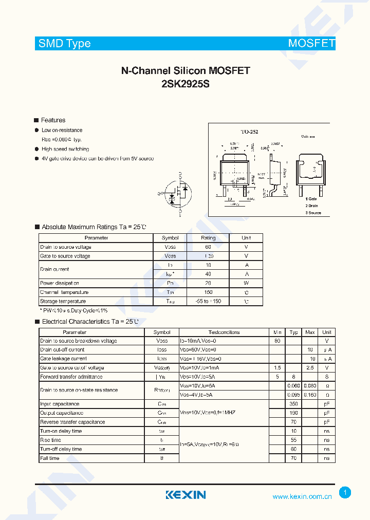 2SK2925S_4311893.PDF Datasheet