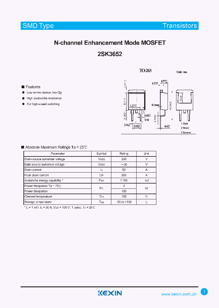 2SK3652_4364665.PDF Datasheet