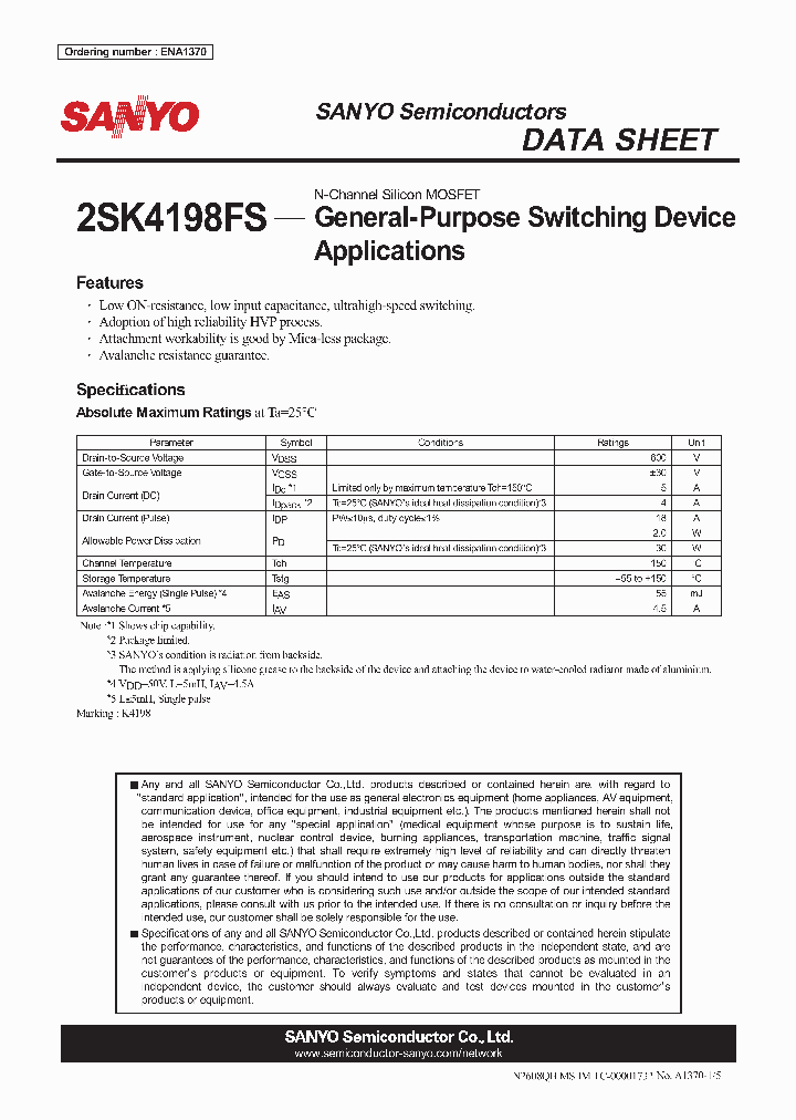 2SK4198FS_4807690.PDF Datasheet