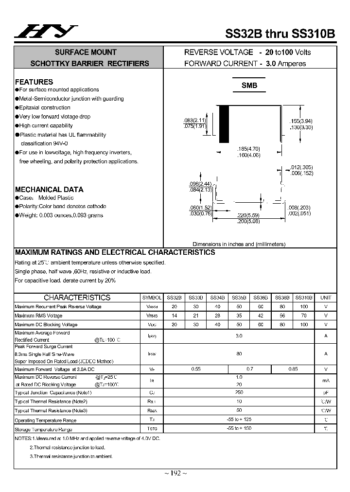 SS32B-SS310B_4504886.PDF Datasheet