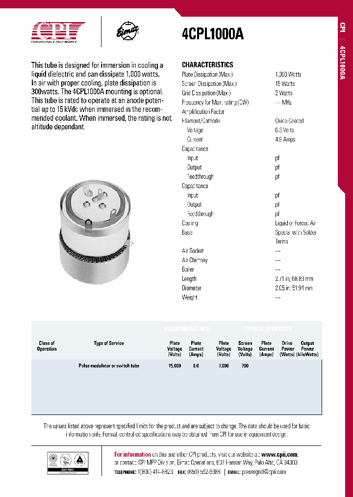 4CPL1000A_4820880.PDF Datasheet