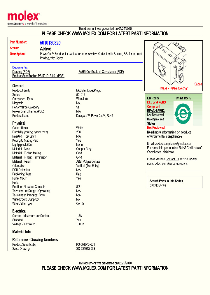 5010130820_4845700.PDF Datasheet