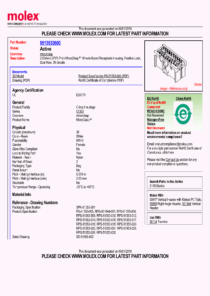 51353-3600_4881050.PDF Datasheet
