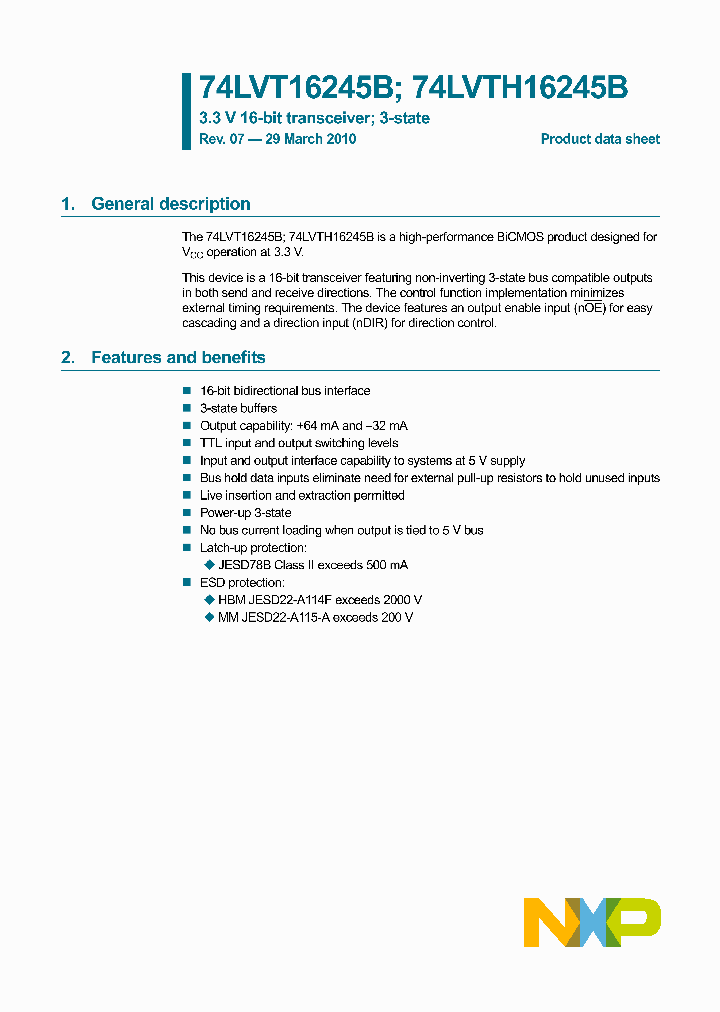 74LVT16245B_4855575.PDF Datasheet