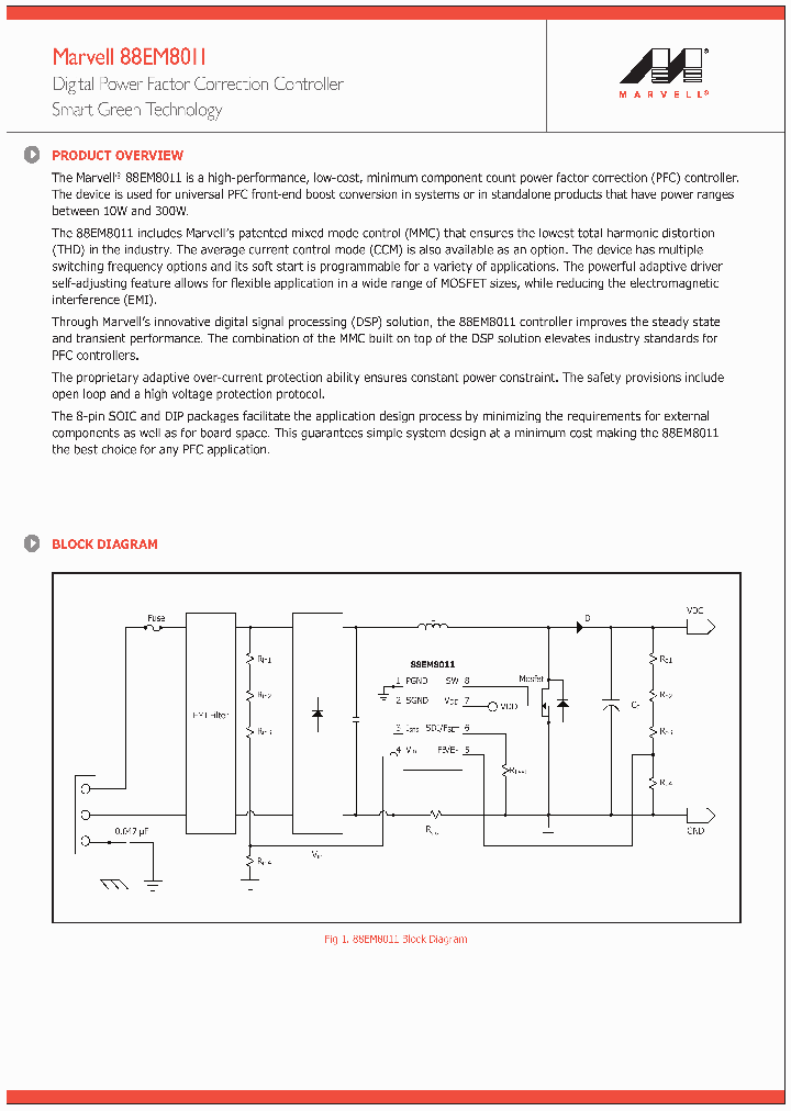 88EM8011_4627280.PDF Datasheet