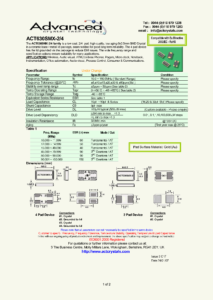 ACT630SMX-2_4198244.PDF Datasheet