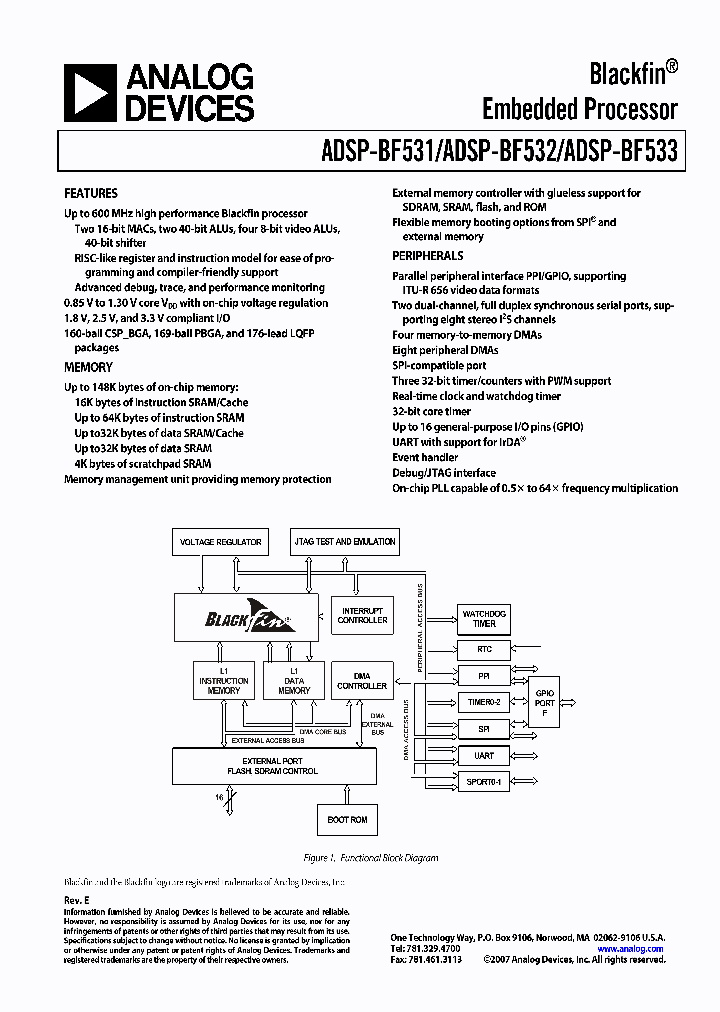 ADSP-BF533SKBC-6V_4182650.PDF Datasheet