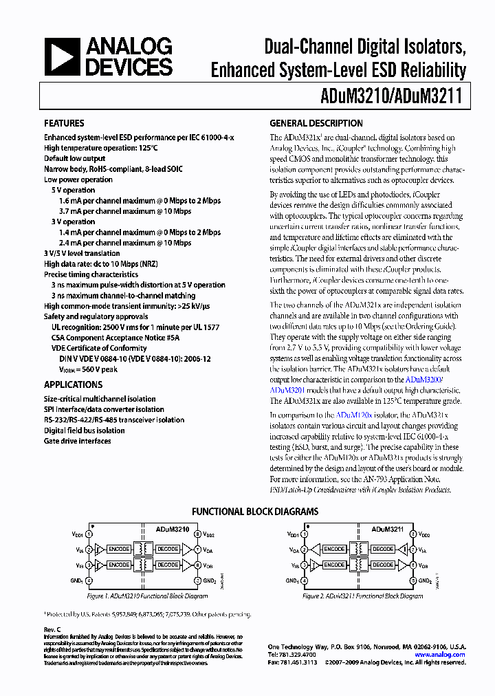 ADUM3210ARZ_4712708.PDF Datasheet