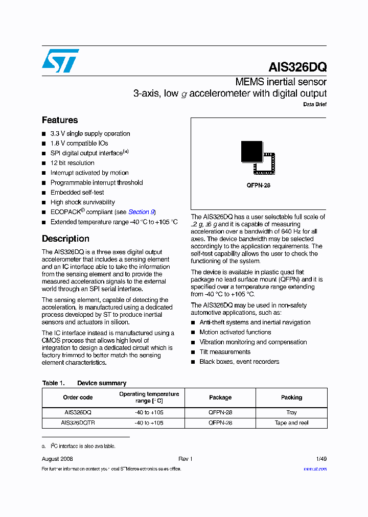 AIS326DQ_4677288.PDF Datasheet