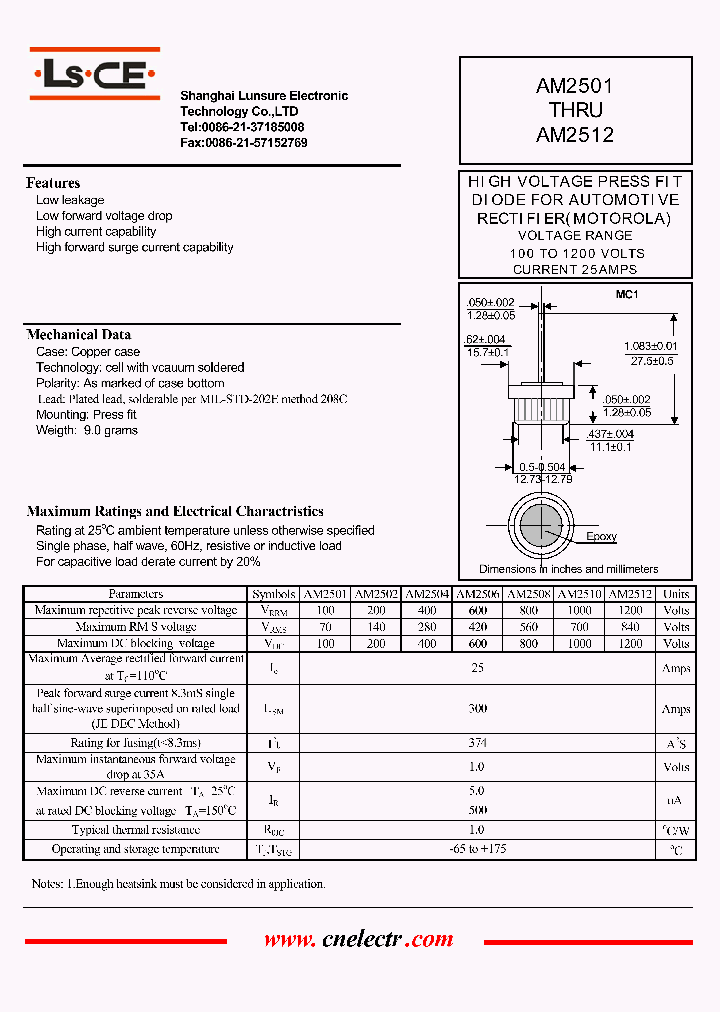 AM2510_4700172.PDF Datasheet