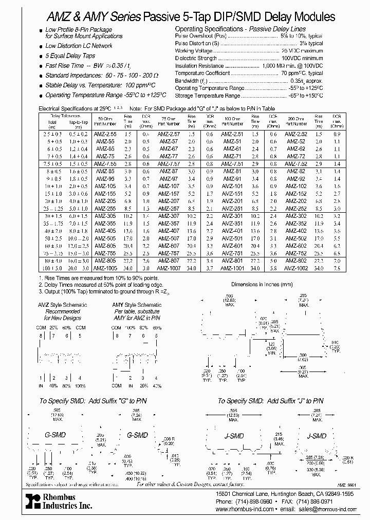 AMZ-601_4413150.PDF Datasheet