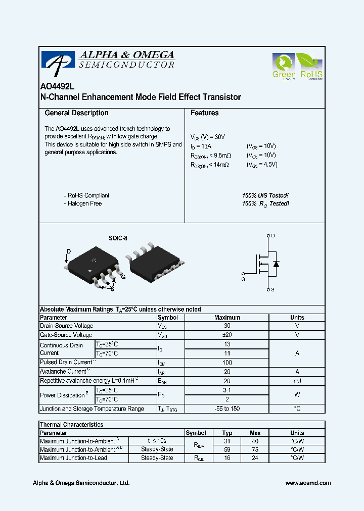 AO4492L_4373585.PDF Datasheet