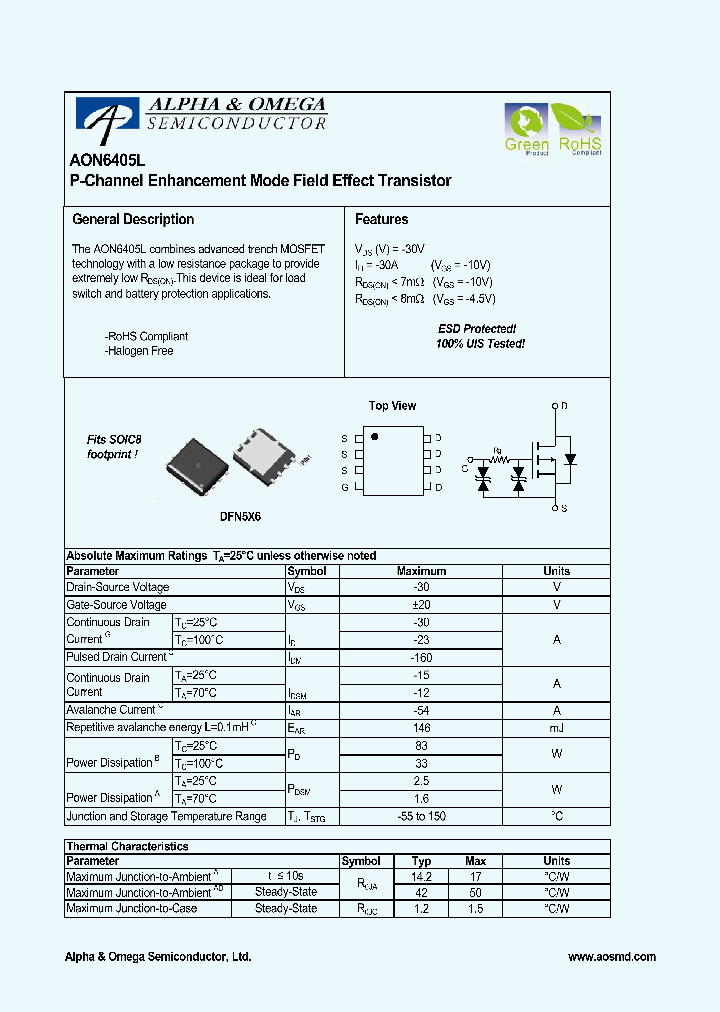 AON6405L_4344608.PDF Datasheet