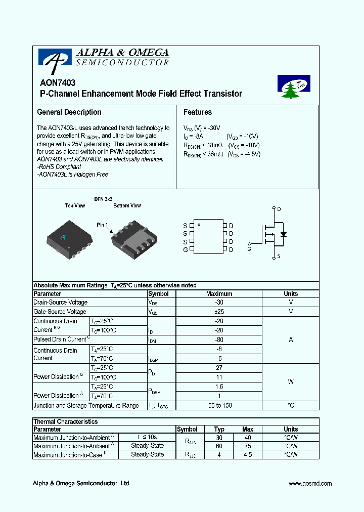 AON7403L_4385852.PDF Datasheet