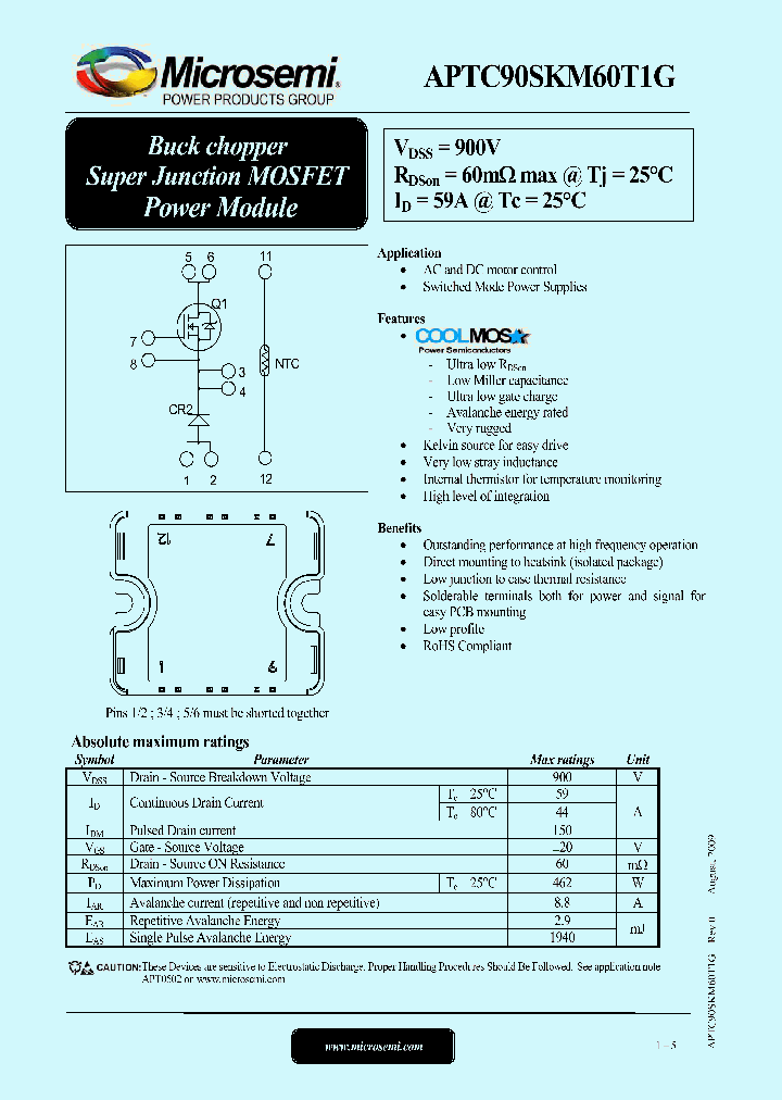 APTC90SKM60T1G_4565935.PDF Datasheet