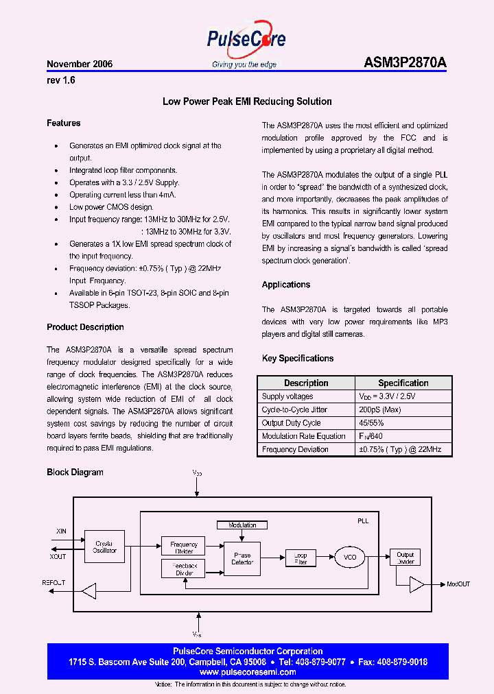 ASM3P2870A_4471305.PDF Datasheet