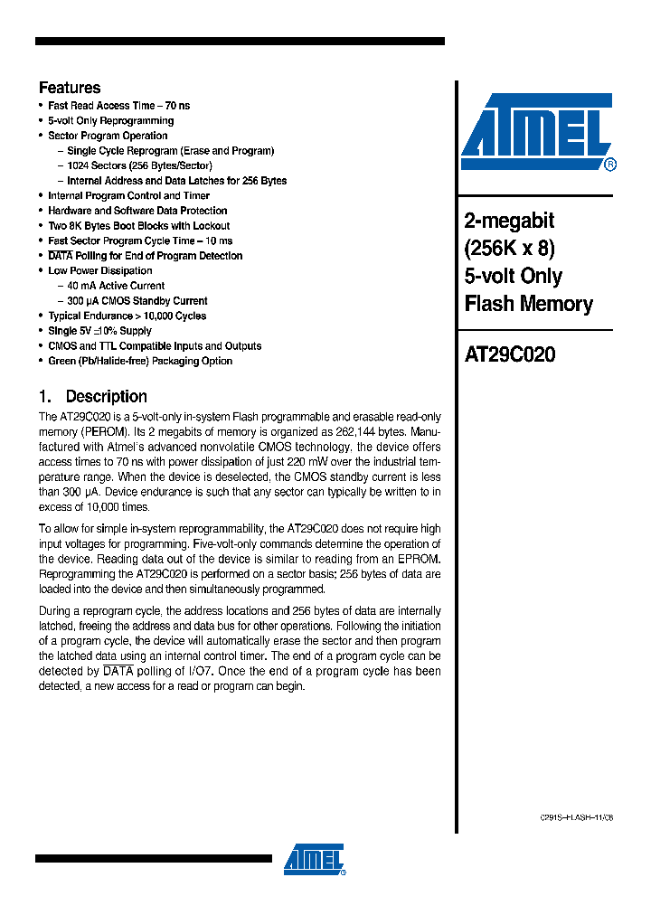 AT29C020-70JU_4312352.PDF Datasheet